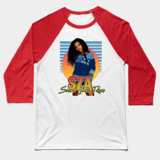 RETRO SZA //Solana Imani Rowe vintage style flyer Baseball T-Shirt